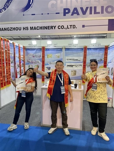 GUANGZHOU HS MACHINERY CO., LTD Shines At The Egypt 2026 Corrugated Packaging...